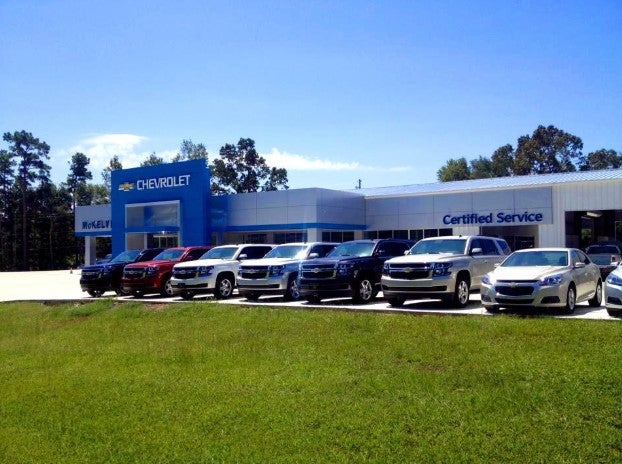 McKelvey Chevrolet Corporation Store Front in DADEVILLE AL
